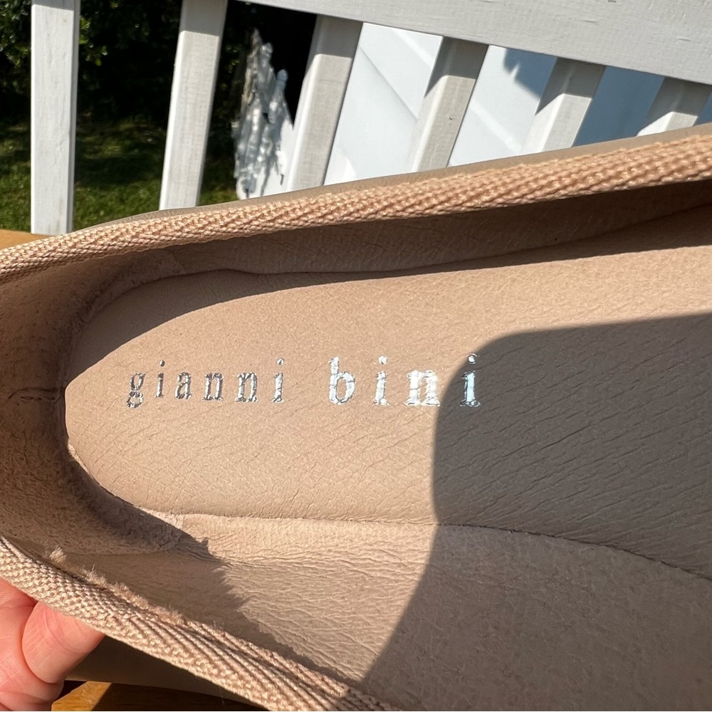 𝅺Gianni Bini Biehler Leather Made in Brazil Flats Size 10 - Picture 6 of 8